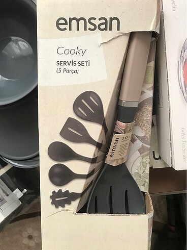 Emsan 5 parça servis seti
