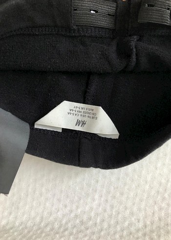 Siyah Kız Çocuk Elastik Pamuk Tayt - Görsel 3