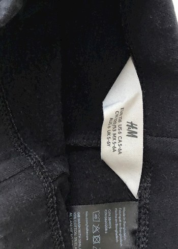 Siyah Kız Çocuk Tayt Elastik Bel - Görsel 2