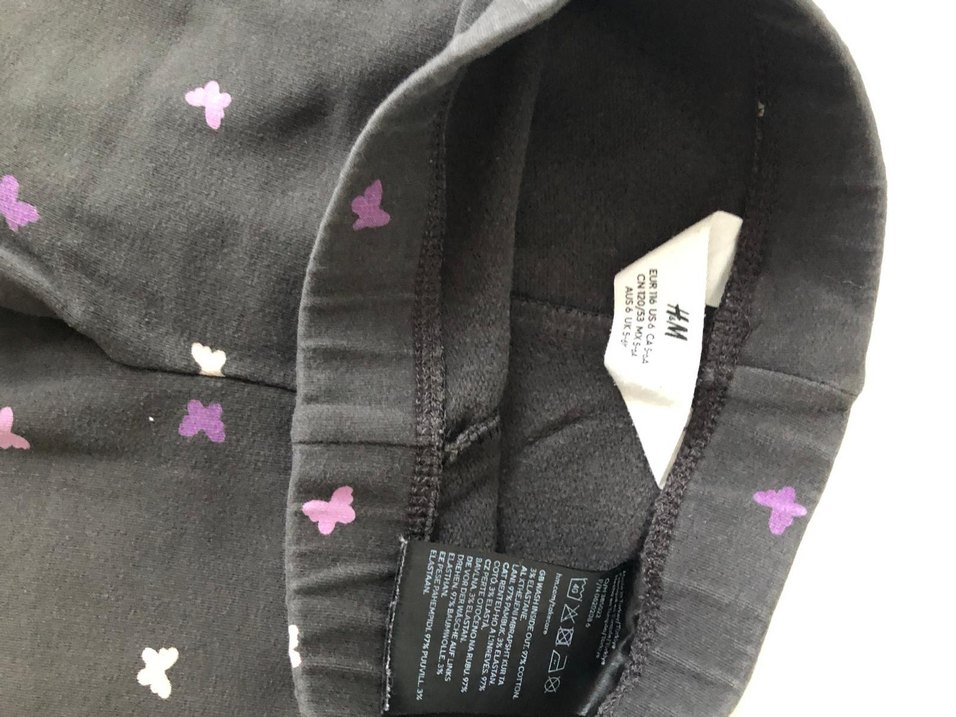 Siyah Kız Çocuk Tayt Elastik Bel - Görsel 3