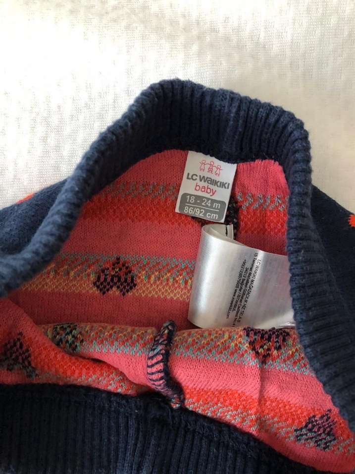 Nakışlı Pamuklu Kız Çocuk Tayt Seti - Görsel 3