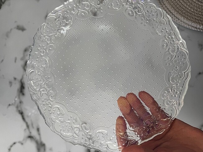 Paşabahçe 7 Li pasta tabagı seti