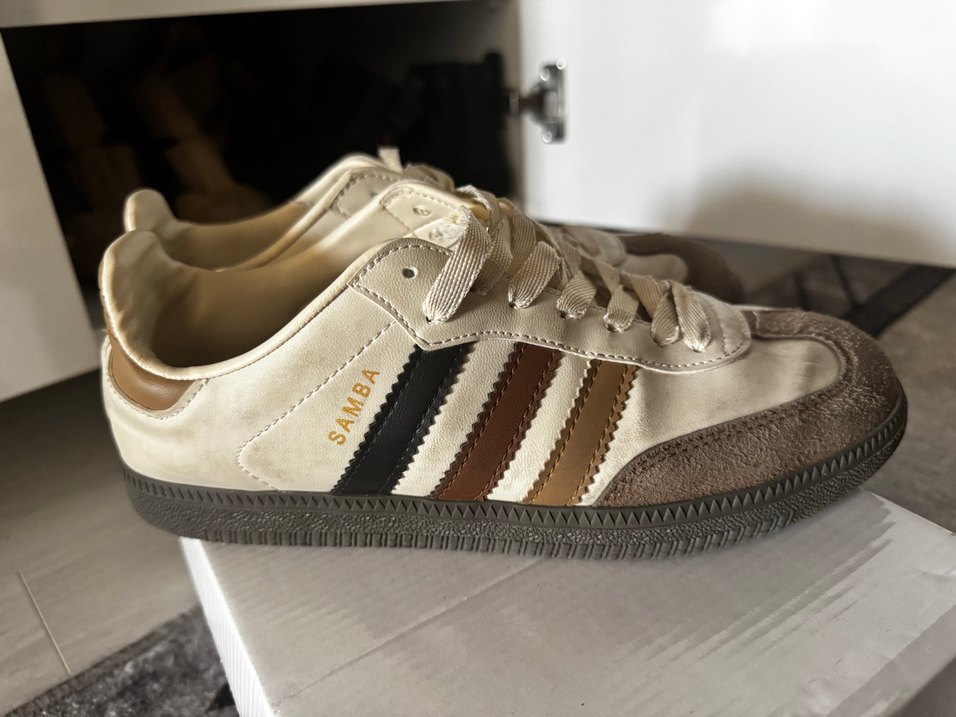 Beyaz Adidas Samba Sneakers - Görsel 4