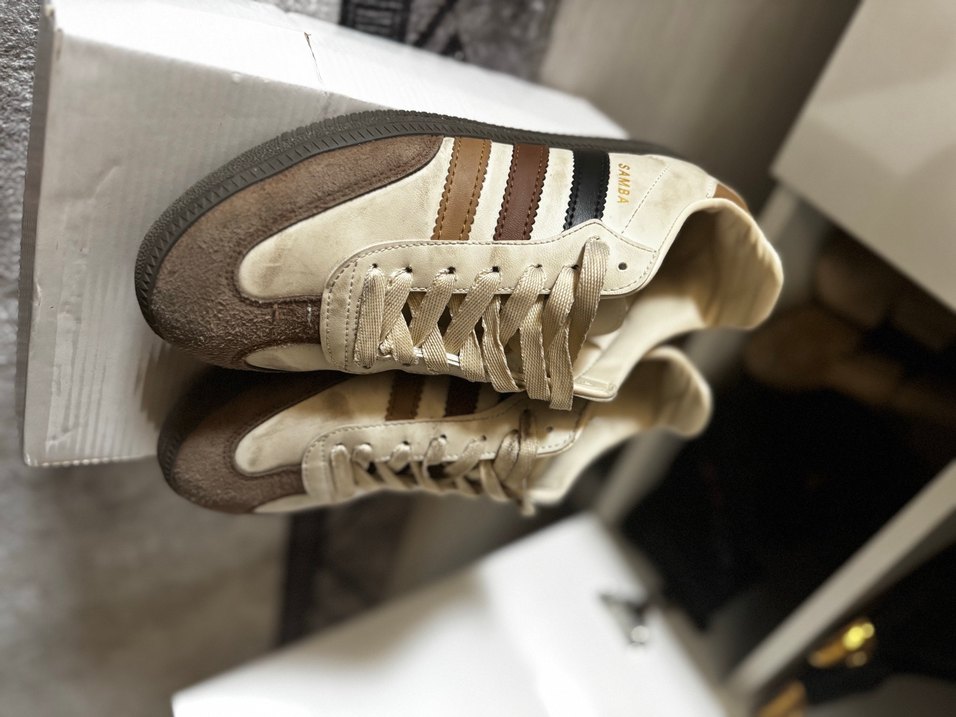 Beyaz Adidas Samba Sneakers - Görsel 2