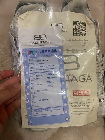 45 Beden beyaz Renk Balenciaga spor ayakkabı 45 numara