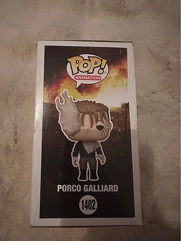  Beden Renk Attack on Titan Porco Galliard 1402