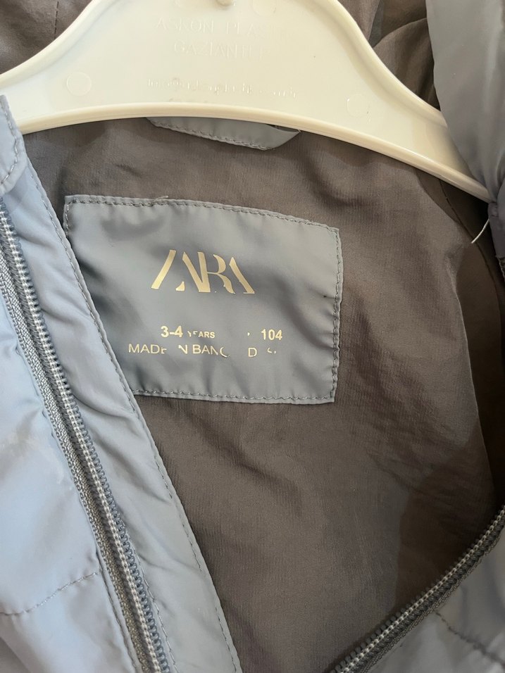 Kapüşonlu Fermuaarlı Erkek Çocuk hafif Mont - Görsel 5