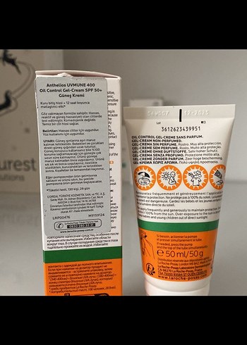La Roche Posay La Roche-Posay Anthelios UVMUNE 400 SPF 50+ Jel-Krem 50 ml