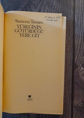 Yüreğinin Götürdüğü Yere Git - Susanna Tamaro