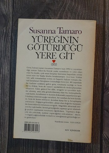 Beden Renk Yüreğinin Götürdüğü Yere Git - Susanna Tamaro
