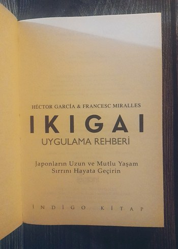 Ikigai Uygulama Rehberi - Japon Mutluluğu Sırrı