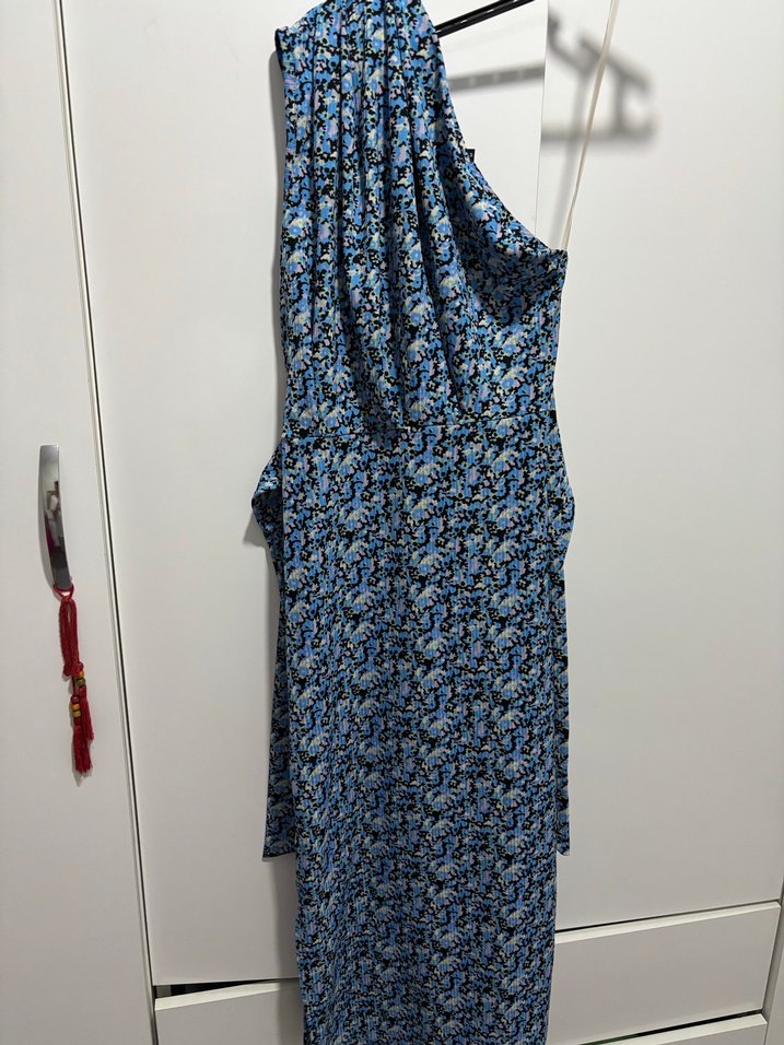 tek kol elbise - Görsel 2