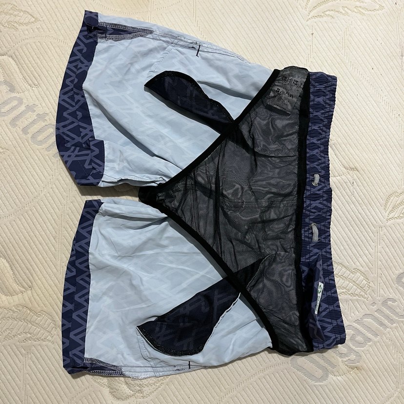 Avva Erkek Lacivert Desenli Deniz Şortu - Görsel 3