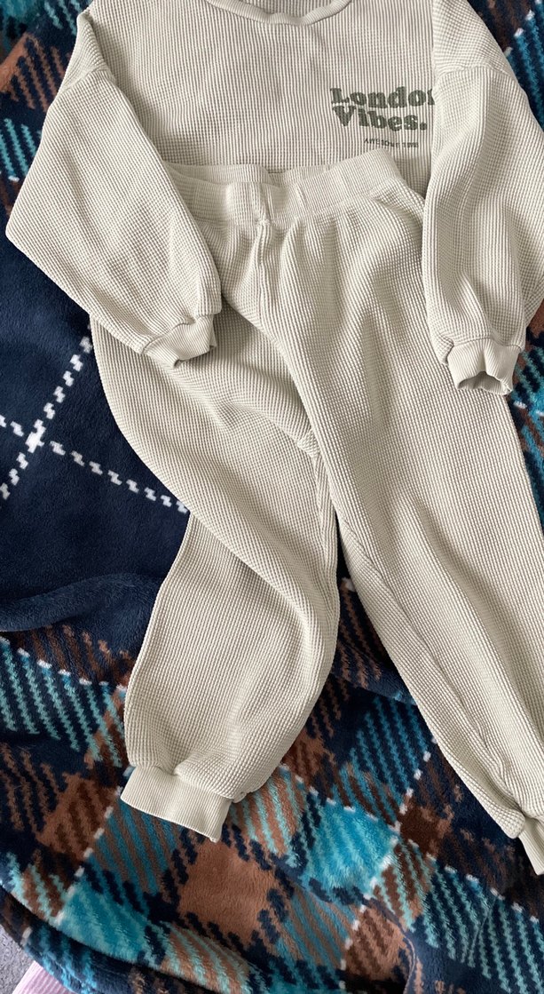 Zara Gri Desenli Çocuk Atlet 4-5 Yaş - Görsel 2