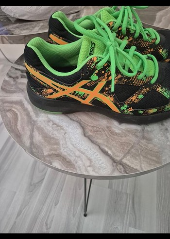 37,5 Beden yeşil Renk asics light gel 3 kadın spor ayakkabı 37.5