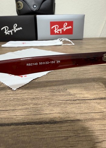 Beden Kahverengi Ruffle Detaylı Ray-Ban Kadın Güneş Gözlüğü