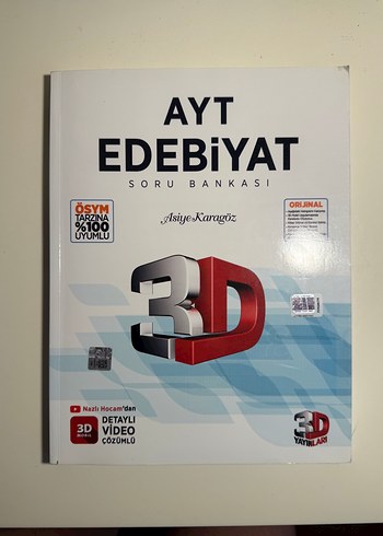 AYT Edebiyat 3D Soru Bankası