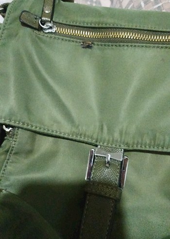 Yeşil kadın çapraz Çanta Kemer Detaylı - Görsel 5