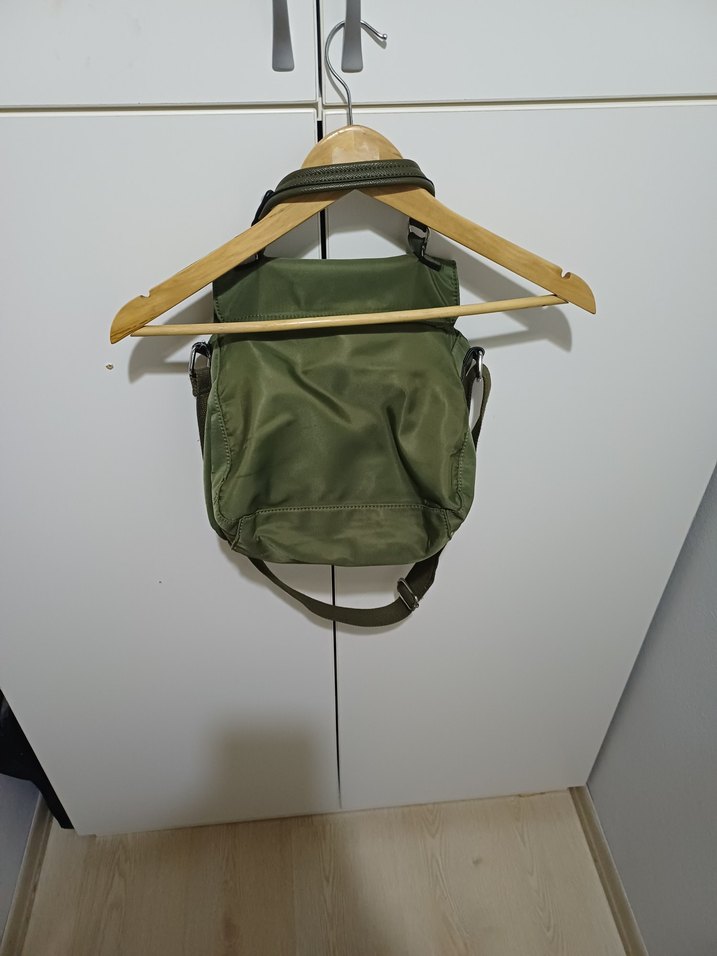 Yeşil kadın çapraz Çanta Kemer Detaylı - Görsel 4