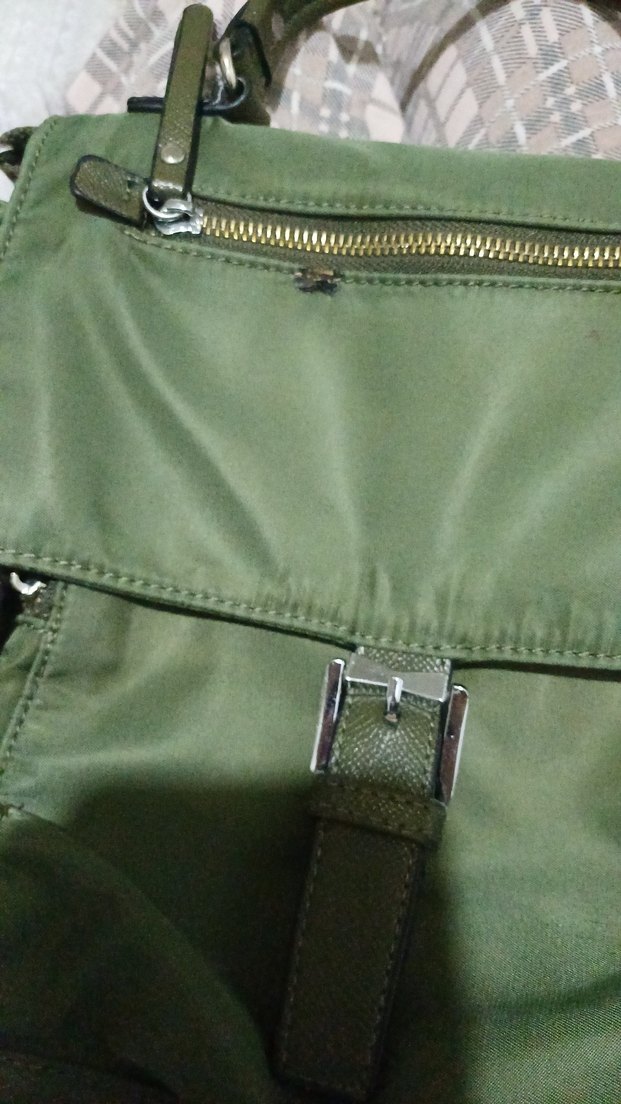 Yeşil kadın çapraz Çanta Kemer Detaylı - Görsel 5