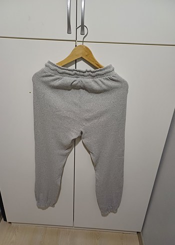 Gri Kadın Salaş Eşofman Altı - Görsel 2