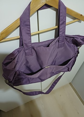 Lila hastane çıkış Kadın bebek Çantası - Görsel 2