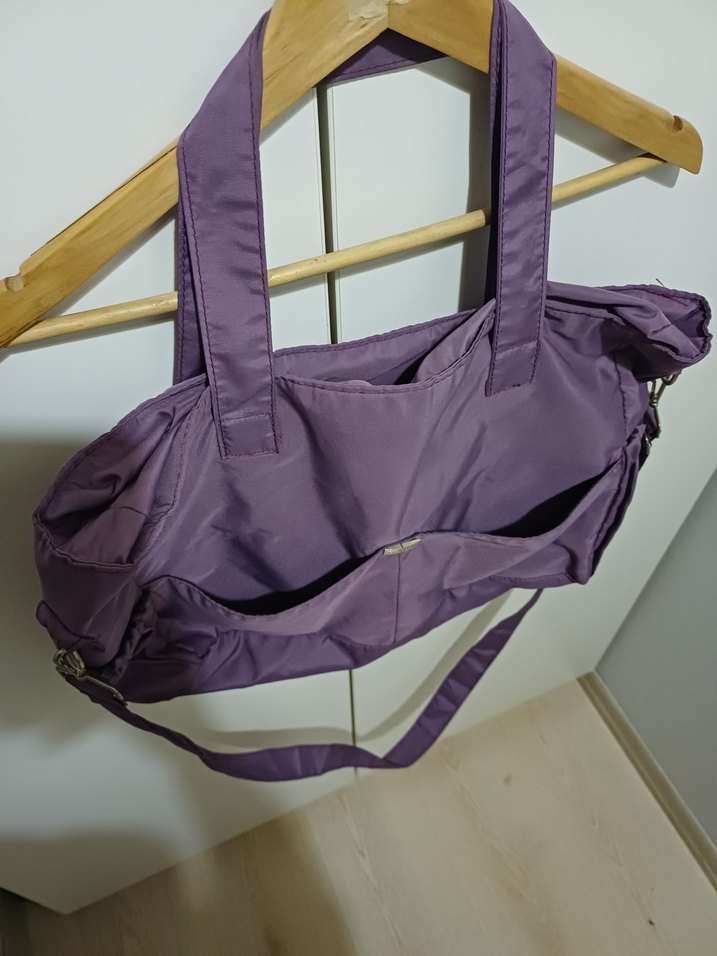 Lila hastane çıkış Kadın bebek Çantası - Görsel 2