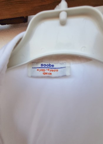 Kısa Kollu Beyaz Keten Kız Bluzu - Görsel 6