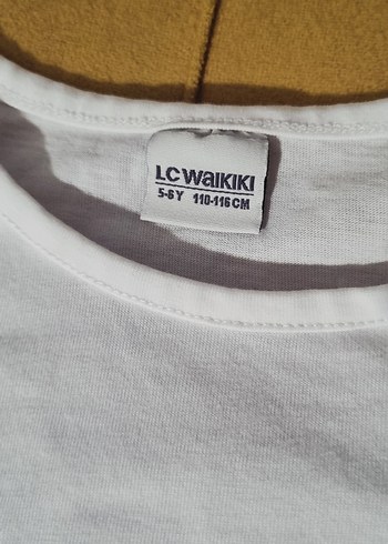 kız/erkek çocuk Beyaz Baskılı Uzun Kollu Tişört - Görsel 6