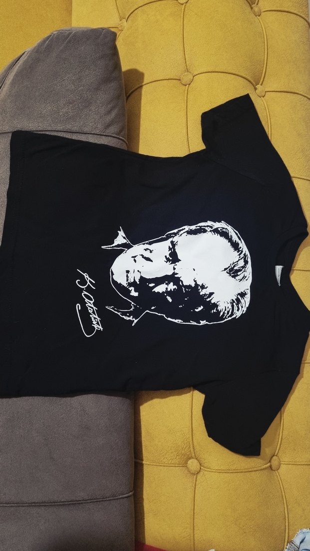 kız/erkek çocuk Beyaz Baskılı Uzun Kollu Tişört - Görsel 4