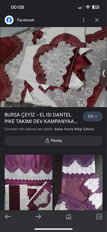 xs Beden Çeyizlik