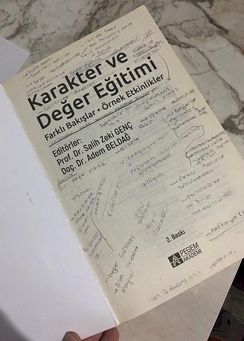 Karakter ve Değer Eğitimi Kitabı - Görsel 2