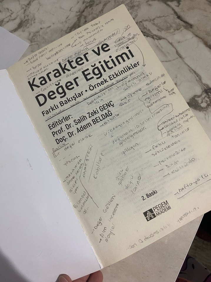 Karakter ve Değer Eğitimi Kitabı - Görsel 2