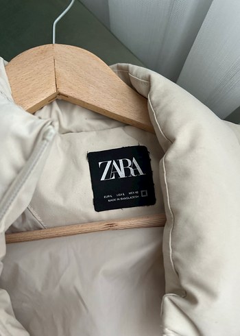 ZARA Beyaz Fermuarlı Erkek Yelek - Görsel 2