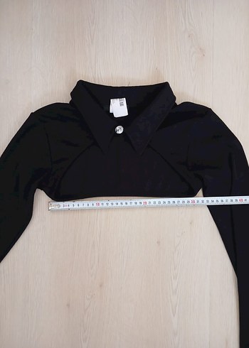 Kadin Siyah Uzun Kollu Bolero - Görsel 2