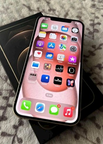 iPhone 12 pro Max 256gb gold - Görsel 4