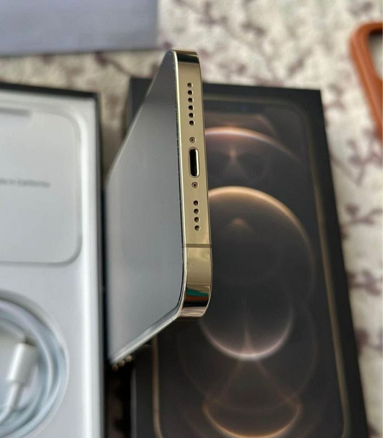 iPhone 12 pro Max 256gb gold - Görsel 5