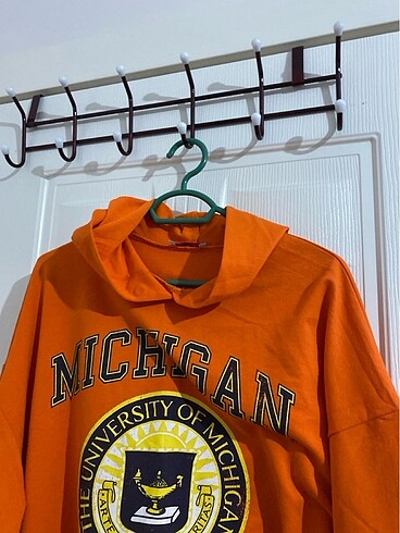 l Beden turuncu Renk sweatshirt