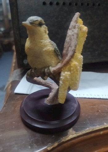 Vintage 2000 yıllar El Boyama  Kuş 


Dekoratif Obje 7*12 cm - Görsel 2