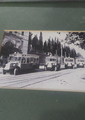 2K Kahverengi Çerçeveli Antika Fotoğraf Tablosu