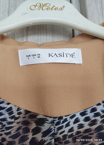 Camel Renkli Midi Kadın Blazer Ceket - Görsel 8