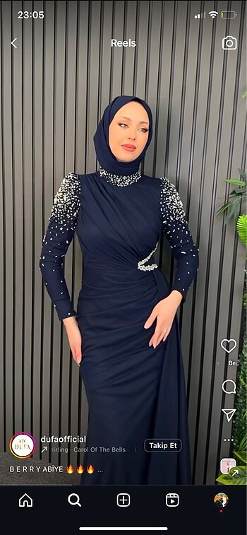 taşlı abiye - Görsel 6