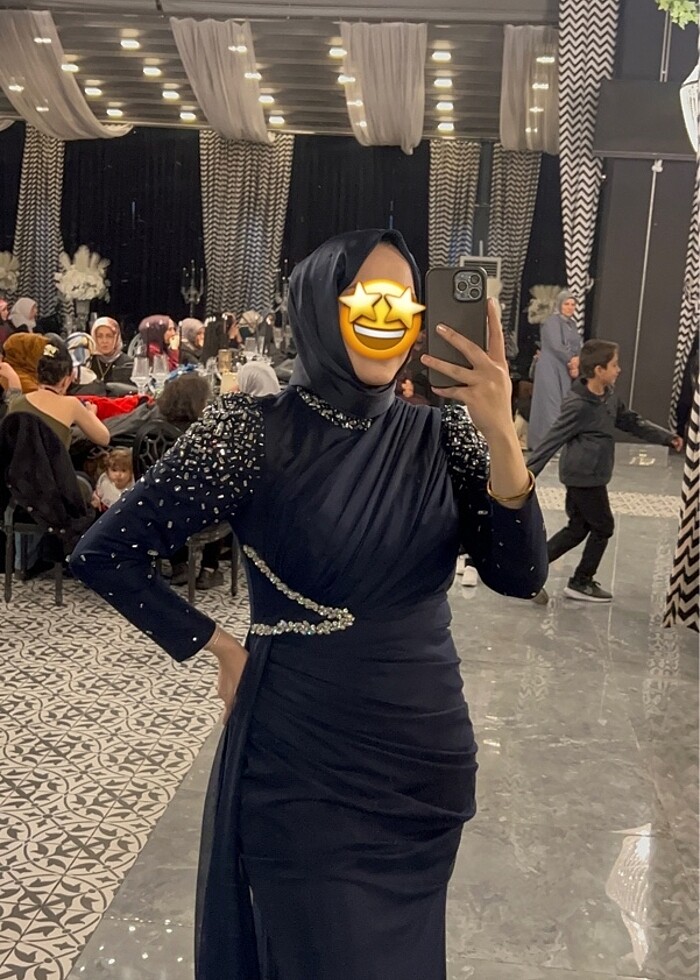 taşlı abiye - Görsel 3