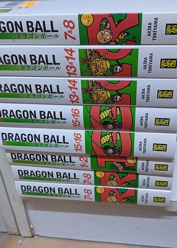 Dragon Ball Manga Seti 7-16 Ciltler