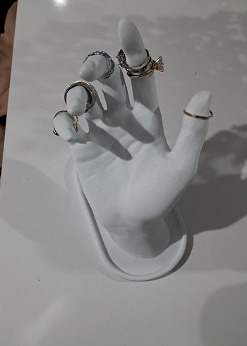 Diger Beyaz Kadın Yüzük stand