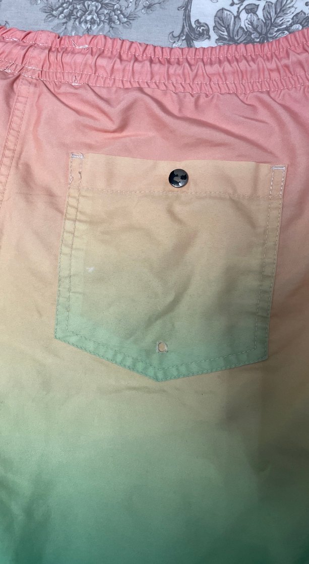 Renkli Batik Erkek  Şort Mayo - Görsel 4