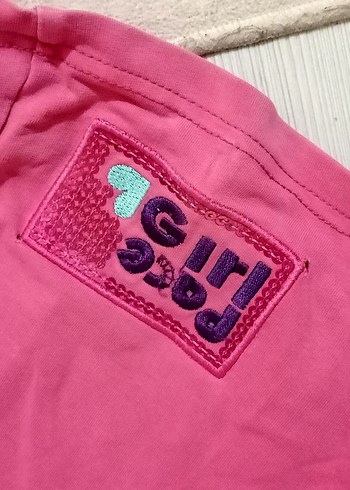 Diğer Pembe Pamuklu Spor Mini Şort