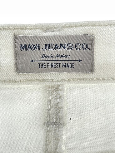 32 Beden beyaz Renk Mavi Jeans Jean / Kot %70 İndirimli.