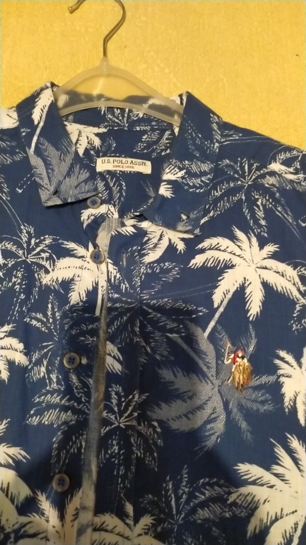 Lacivert Baskılı Kısa Kollu Erkek çocuk gömlek - Görsel 2