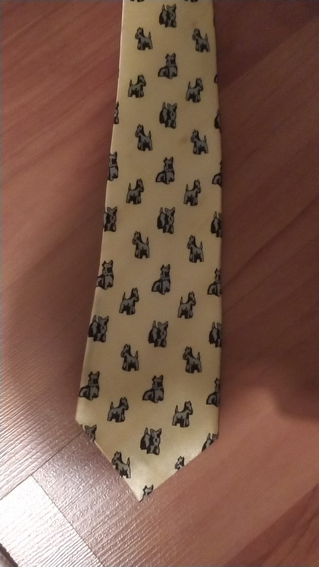 sarı çocuk kravat - Görsel 2